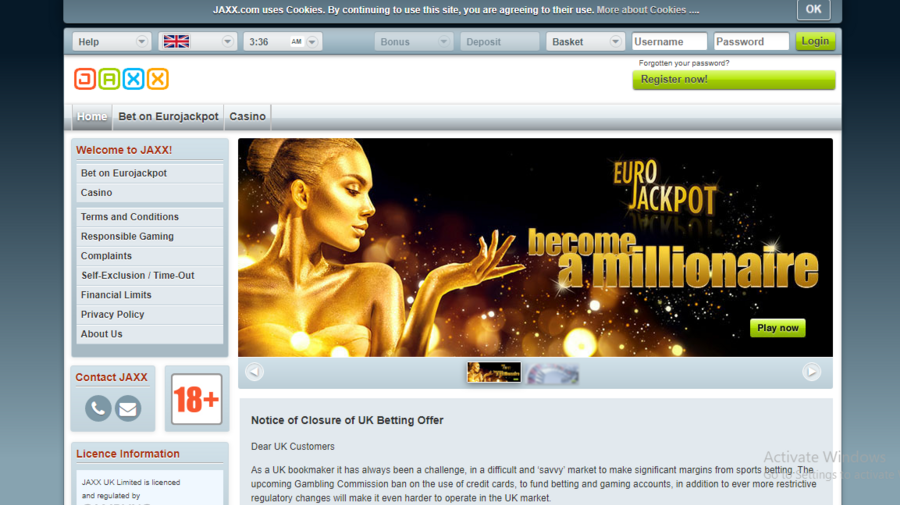 Jaxx screenshot