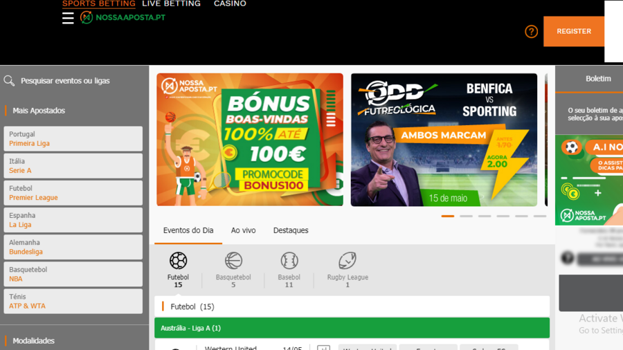 Nossa Aposta screenshot
