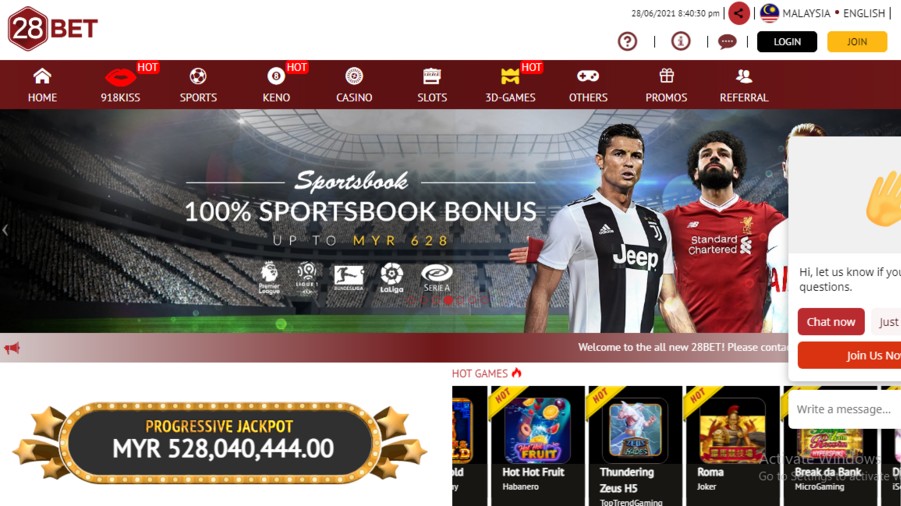 28BET screenshot