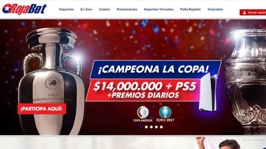 Rojabet screenshot