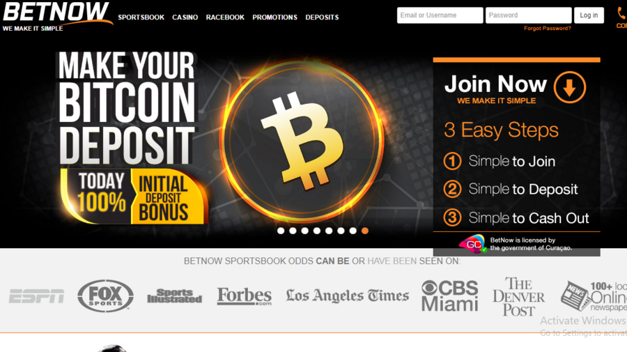 Betnow screenshot