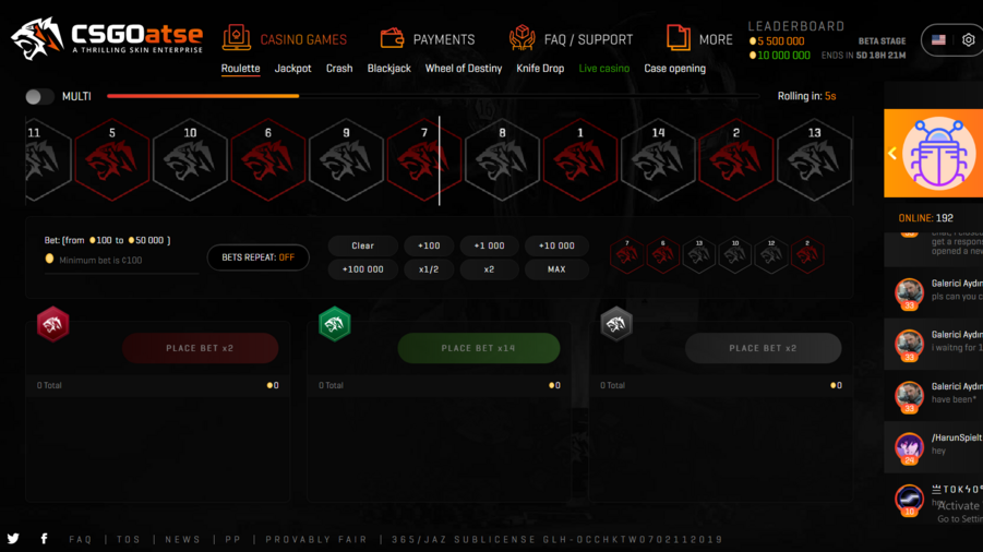 CSGOatse screenshot