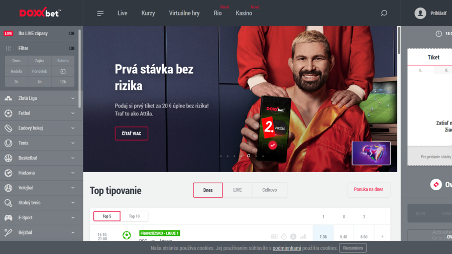 DOXXbet screenshot