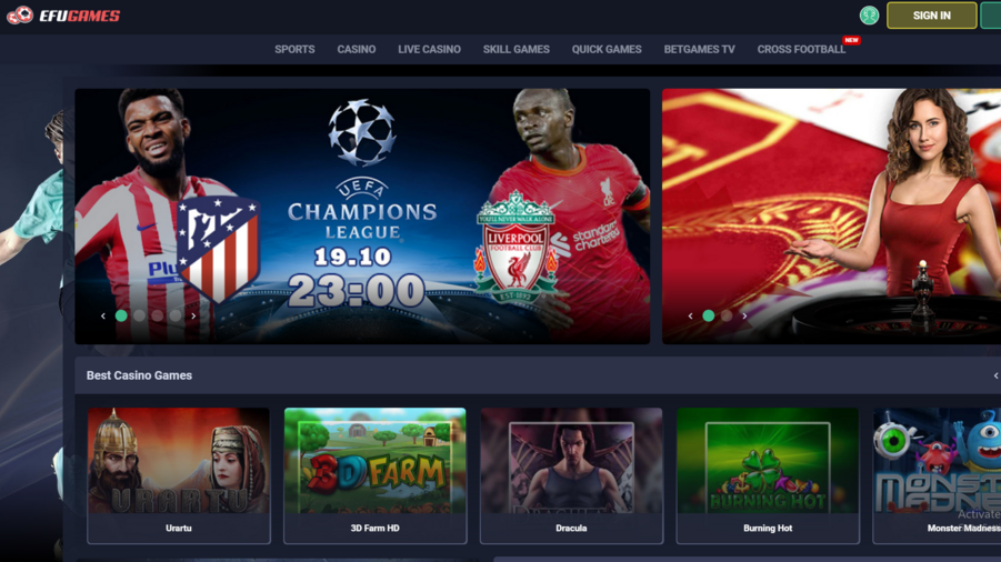 EFU Games screenshot