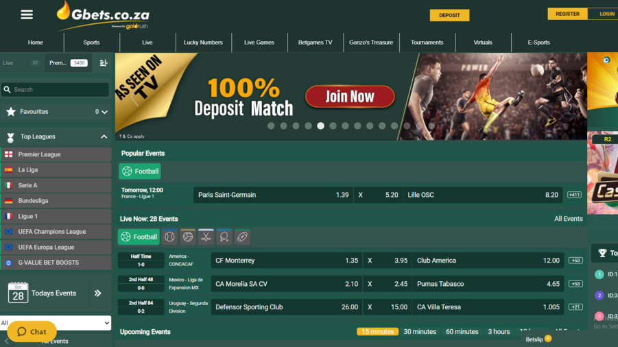 GBets screenshot