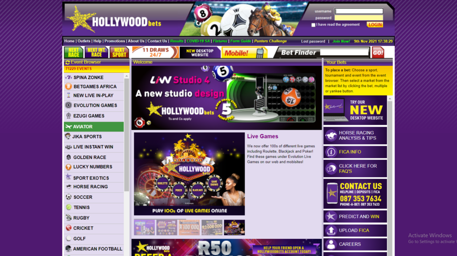 Hollywood Bets screenshot