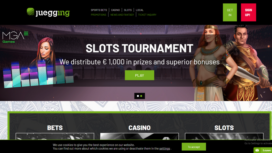 Juegging screenshot