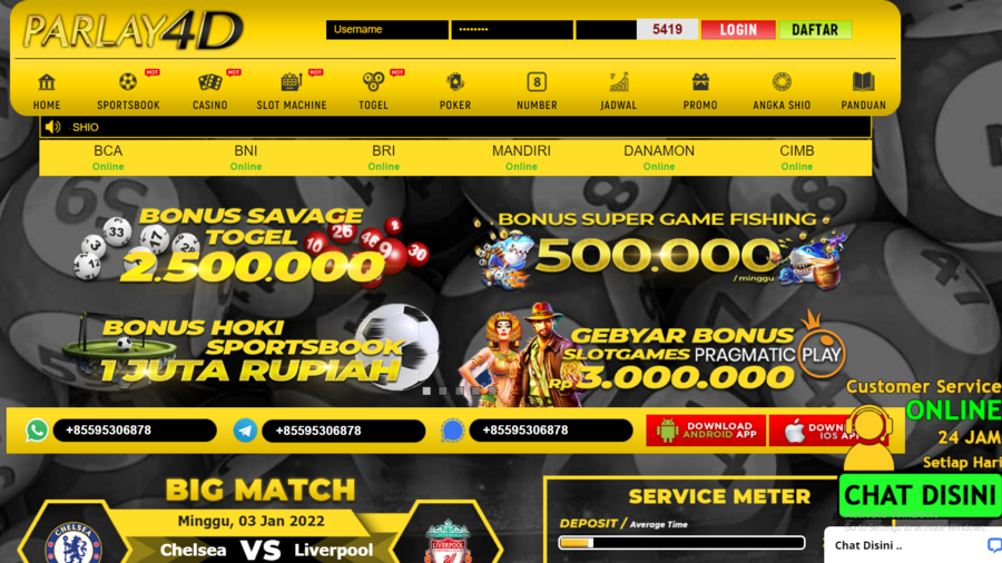 Parlay4D screenshot