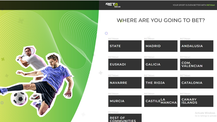 RETABet screenshot