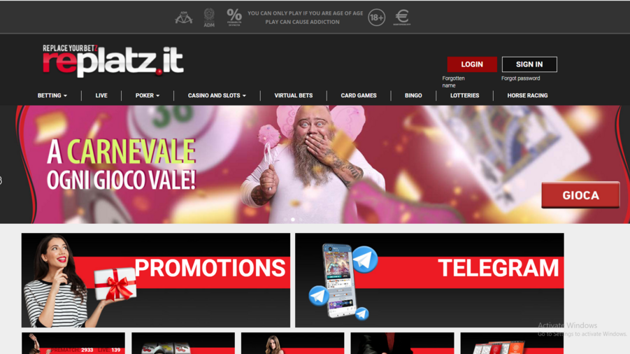 Replatz screenshot