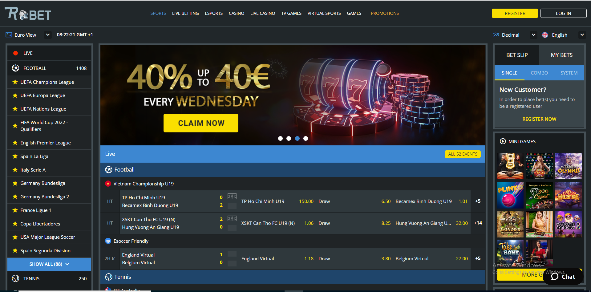 Robet247 screenshot
