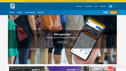 Singapore Pools screenshot