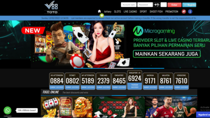 V88Toto screenshot